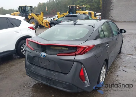 2017 Toyota Prius Prime Advanced z USA, uszkodzony, nr VIN JTDKARFP2H3032165